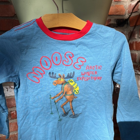 NWT Tucker and Tate long sleeve Moose shirt size 3 - Picture 3 of 5